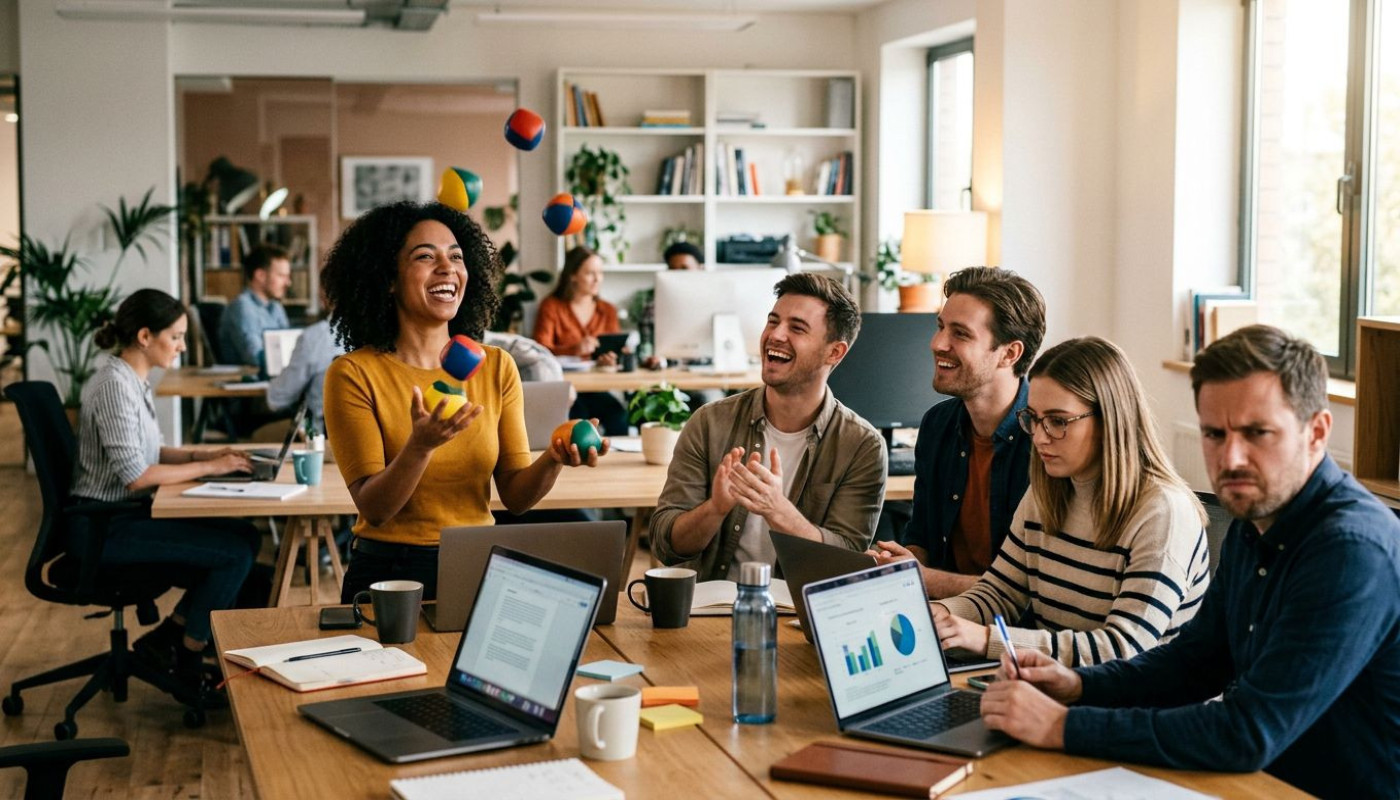Divertissement et performance : amis ou ennemis au bureau ?